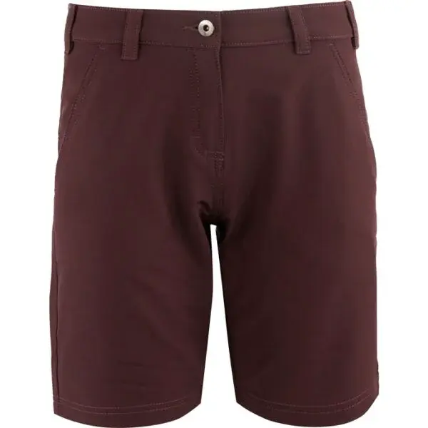 ALPINE PRO JACOBA Dámske šortky, vínová, veľkosť