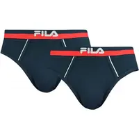 Fila MAN BRIEF 2-PACK Pánske slipy, tmavo modrá, veľkosť