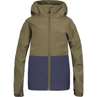 Hannah WAT JR Detská softshellová bunda, khaki, veľkosť 122-128