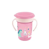 Miniland Náučný pohárik so silikónovým náustkom Jednorožec - 260ml