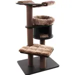 Flamingo Škrabací strom Raisa 2 Brown & Grey | Škrabadlo pro kočky