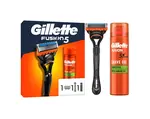 Gillette Xmass sada holicí strojek + 1 hlavice a gel na holení 200 ml