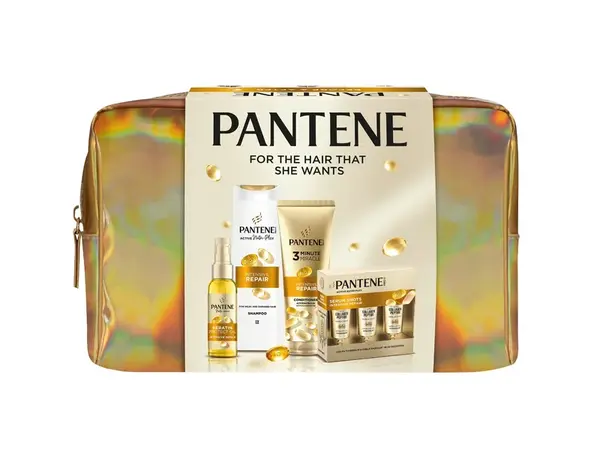Pantene Pro-V Xmass sada Intensive Repair šampon, kondicionér, sérum a olej 6 ks