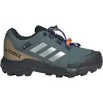 adidas TERREX GTX K Detská outdoorová obuv, tmavo zelená, veľkosť 39 1/3