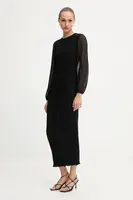 Šaty Never Fully Dressed černá barva, maxi, NFDDR2980