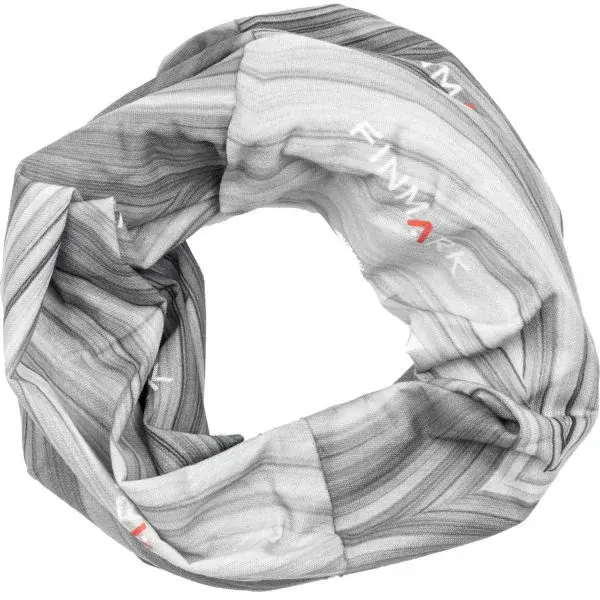 Finmark FS-109 Multifunkčná šatka, sivá, veľkosť UNI