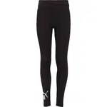 Puma ESSENTIALS NO. 1 LOGO LEGGINGS G Dievčenské legíny, čierna, veľkosť