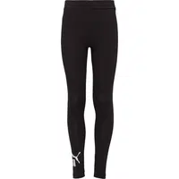 Puma ESSENTIALS NO. 1 LOGO LEGGINGS G Dievčenské legíny, čierna, veľkosť