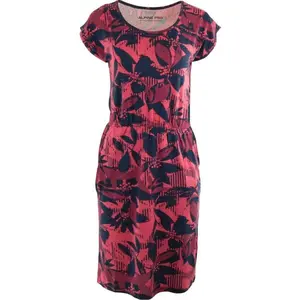 ALPINE PRO AXERA Dámske šaty, ružová, veľkosť