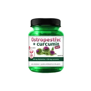 Ostropestřec + Curcumin forte 120 kapslí Galmed