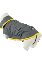 Obleček pláštěnka pro psy St Malo šedá 25cm Zolux
