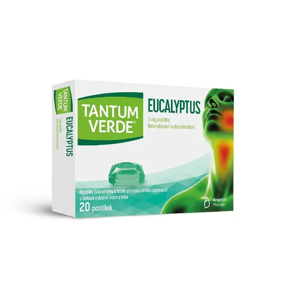 Tantum Verde eucalyptus 3 mg 20 pastilek