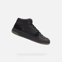 Black men's sneakers Geox Sedral Court - Men's