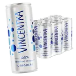 Vincentka Přírodní 250ml Plech Multipack 6ks