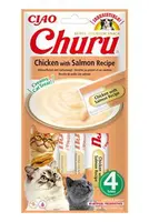 Churu Cat chicken with salmon recipe 4x14g