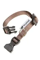 Obojek nylon Club C 44cmx15mm hnědý Fp