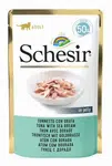 Schesir Cat Kapsa Adult Tuňák/pražma 50g