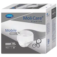 Molicare Mobile navlékací kalhotky 10 kapek XL boky 130-170cm 2757ml 14ks