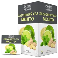 Herbex Zázvorový čaj mojito 20x2g sáčků