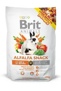 Brit Animals  Alfalfa snack for rodents 100g