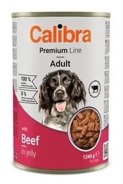Calibra Dog Premium konzerva With Beef 1240g