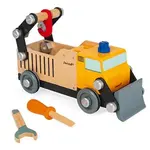 Janod Drevené auto a stavebnica Nákladné auto BricoKids