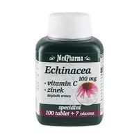 Medpharma Echinacea 100mg+vit.c+zinek Tbl.107