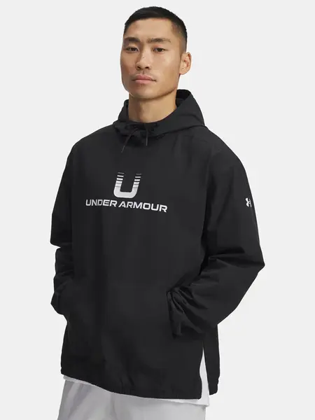 Pánská mikina Under Armour UA Unstoppable Wvn Hoodie-BLK - Pánské
