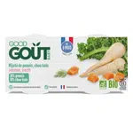 2x GOOD GOUT BIO Losos s kapustou a pastinkou 190 g