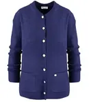 Pri Classic warm thick short cardigan sweater EMILIA decorative buttons