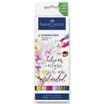 Popisovač Faber-Castell Goldfaber Aqua Dual Marker sada 6 ks, Letter