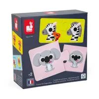 Janod Duonimo Puzzle Najdi protiklady zvířátka 24 ks