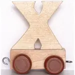 Bino Vagónek-X-hnědé kolečka