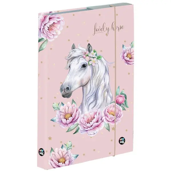 Box na sešity A5 Jumbo kůň romantic