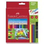 Pastelky Faber-Castell trojhranné - 18 barev