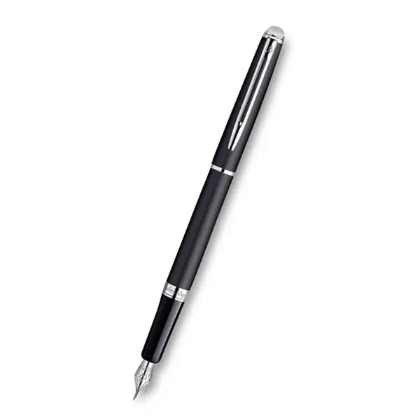 Plnicí pero Waterman Hémisphère Black Lacquer CT - hrot M