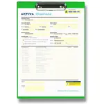 Psací podložka Titan - zelená