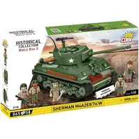 Cobi II WW Sherman M4A2E8, 1:35, 880 k, 5 f