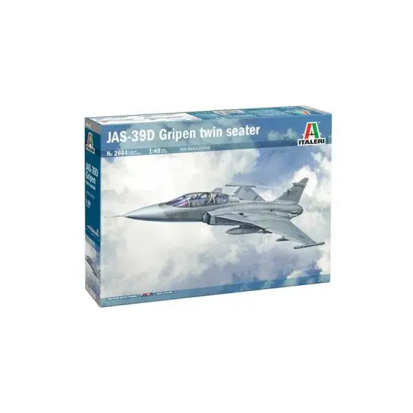 Model Kit letadlo 2664 - JAS 39 GRIPEN TWIN SEATER (1:48)