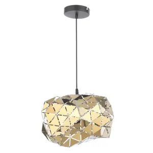 STROPNÍ ZÁVĚSNÉ SVÍTIDLO, 35/35/128 cm