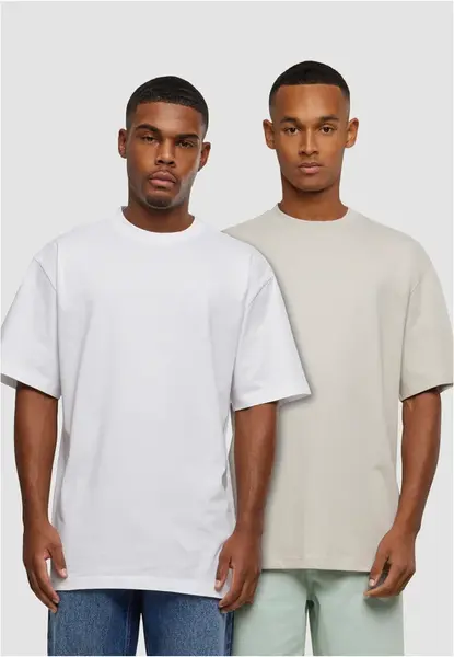 Men's T-shirts UC Tall Tee 2-Pack - beige+white