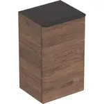 Geberit Smyle Square kúpeľňová skrinka nízka 36x60x32,6 cm orech 500.360.JR.1