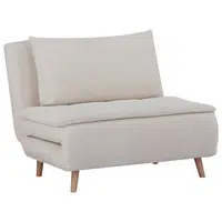 Niels Andersson ROZKLÁDACÍ POHOVKA, textil, béžová