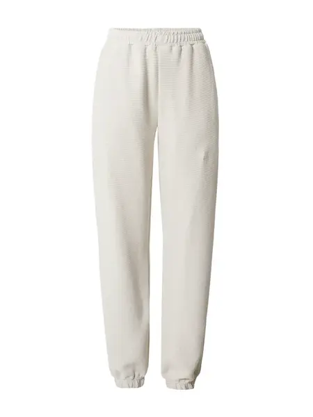 LENI KLUM x ABOUT YOU Nohavice 'Lola'  svetlosivá / šedobiela