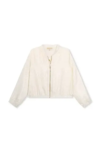 Dětská bunda Michael Kors béžová barva