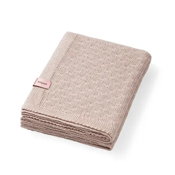BABYONO Deka pletená bambusová Beige