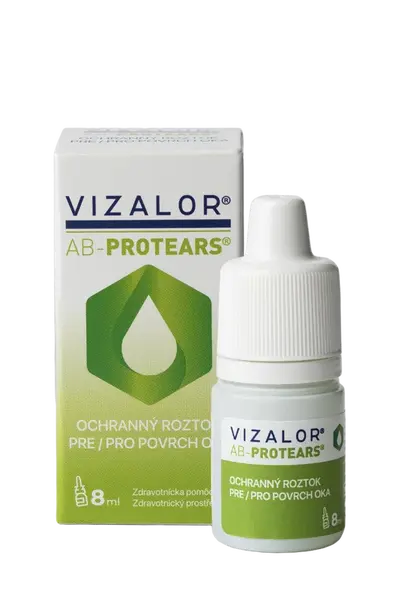 VIZALOR AB-PROTEARS ochranný roztok pre povrch oka