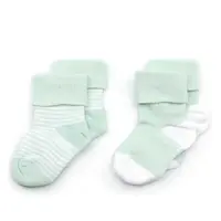 KipKep dětské ponožky Stay-on-Socks 6-12m 2páry Mint Stripes