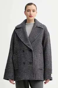 Kabát s příměsí vlny Calvin Klein