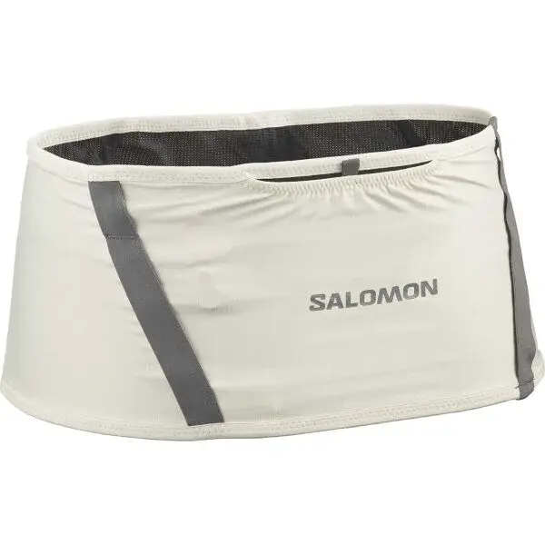 Salomon HIGH PULSE BELT Unisex běžecký pás, béžová, velikost